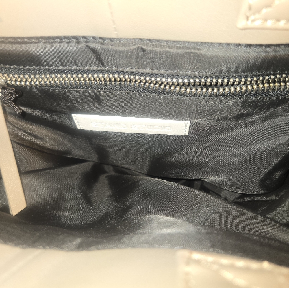 STAND STUDIO Rosanne Leather Puffy Bag Pillow Quilted Crossbody New *read* - Picture 7 of 14